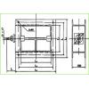 Rectangle ventilation door