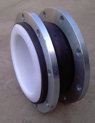 PTFE lined EPDM rubber expansion joint