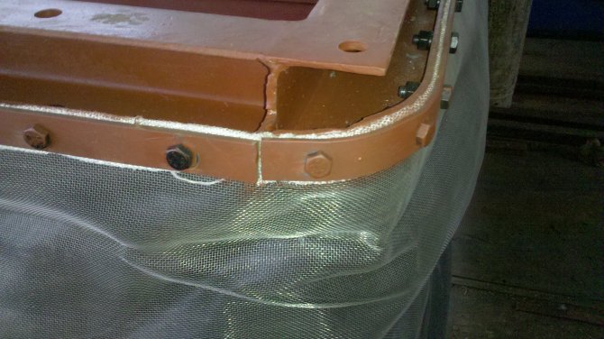 Fabric expansion joint